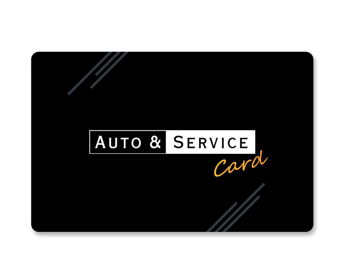Auto und Service Kundenkarte